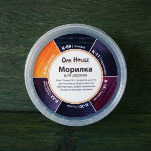 Морилка зелена для дерева водорозчинна Oak House