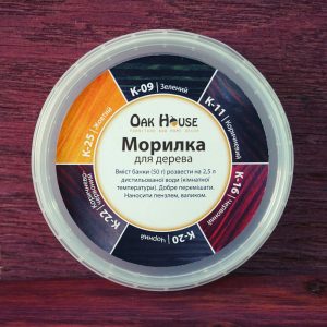 Морилка червона для дерева водорозчинна Oak House
