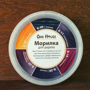Морилка коричнева для дерева водорозчинна Oak House