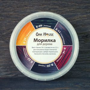 Морилка чорна для дерева водорозчинна Oak House