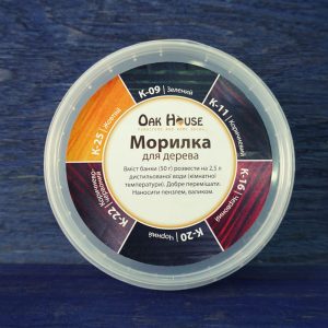 Морилка синя для дерева водорозчинна Oak House